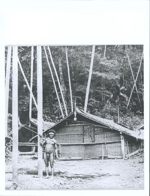 King's house at Makira, San Christoval, Solomon Group