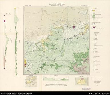 Fiji, Viti Levu, Geology of Vaileka Area, GS 355, Sheet 2, 1:50 000, 1964