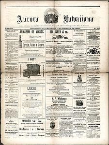 Aurora Hawaiiana October 11, 1890