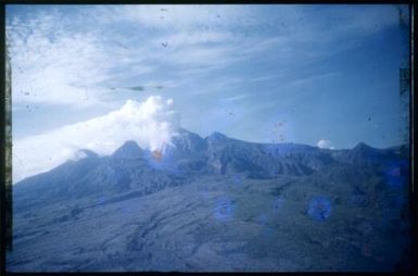 Mt. Lamington from Tony Taylor's plane monitoring flight on a morning I accompanied him, [1951], 1 / Albert Speer