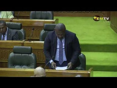 NATIONAL PARLIAMENT SITTING | 10AM | WEDNESDAY 30th JULY 2025