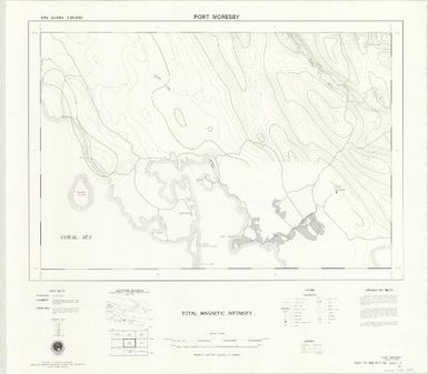 New Guinea 1:500,000 bouguer anomalies: Ambunti