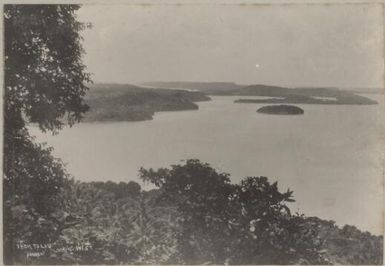 From Talau looking west, Tonga, approximately 1895 / Andrew