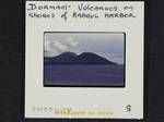 Dormant volcanoes on shores of Rabaul harbor, [Papua New Guinea, 1969?]