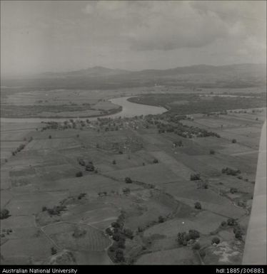 Aerial views of fields and crops