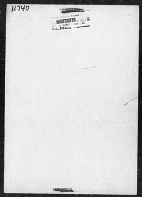 Missing Air Crew Report number 11740