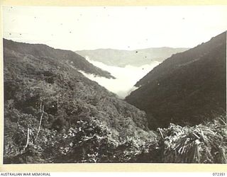 EORA CREEK, NEW GUINEA. 1944-04-09. A SECTION OF THE EORA CREEK VALLEY