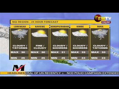 NATIONAL EMTV NEWS | 6PM | TUESDAY 11th NOVEMBER, 2025