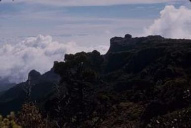 [Landscape of Mount Piora in Papua New Guinea]