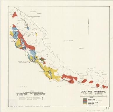 Land use potential: Central District (Sheet 3.2)