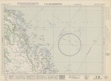 Australian aeronautical map: Rockhampton (Sheet F9)