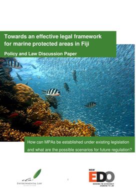 Towards an effective legal framework for marine protected areas in Fiji