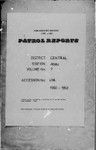 Patrol Reports. Central District, Abau, 1950-1953