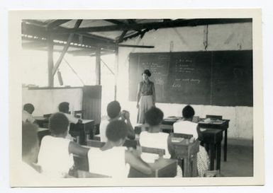 Classroom interior