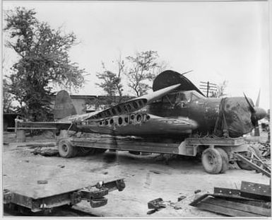 Captured Japanese Planes on Saipan Island After Invasion Operations