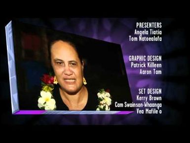 Next Week Niuean Cultural and Arts Festival Tagata Pasifika TVNZ 26 May 2011 Tangata Pacifica