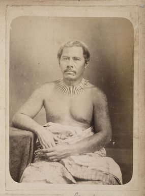 Photograph of Malietoa Laupepa