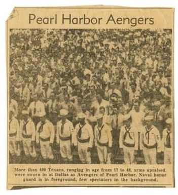 [Clipping: Pearl Harbor Aengers]