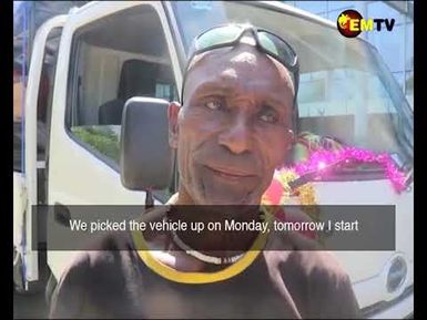 LANDOWNERS RECEIVE TRUCK