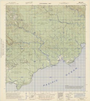 New Britain, provisional map (Melkoi)