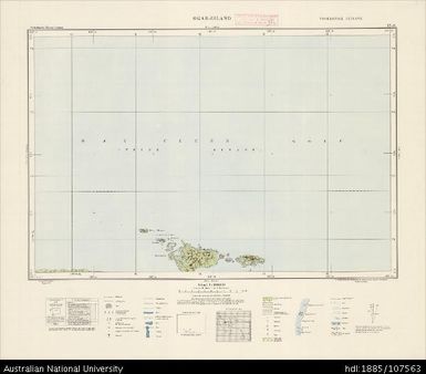 Indonesia, Western New Guinea, Ogar-Eiland, Series: Nederlands-Nieuw-Guinea, Sheet 12-G, 1957, 1:100 000