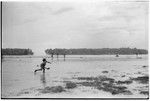 People walking on reef