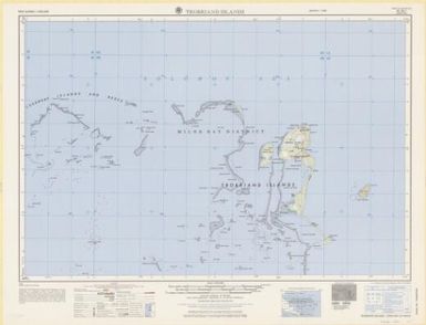 New Guinea 1:250,000 (Trobriand Islands ; SC 56-1 ; 1964)