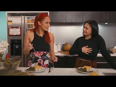 Dancers Kaea and Ruthy | Cooking With The Stars