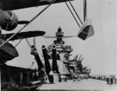 U.S.S. Pennsylvania repaired after Pearl Harbor attack