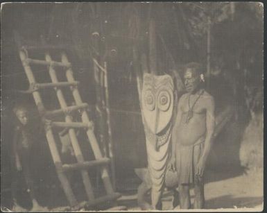 Tambunan village, Sepik River, New Guinea, 1935 / Sarah Chinnery