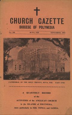 Church Gazette, Polynesia: November 1953