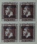 Stamps: New Zealand - Rarotonga Three Pence