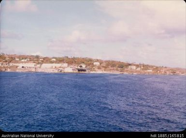 View of Ocean Island from MV Valetta