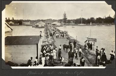 Arrival at Nukuʾalofa, Tonga, 1929 / C.M. Yonge