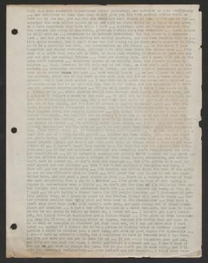 [Letter from Cornelia Yerkes to Frances Yerkes, May 29, 1945?]