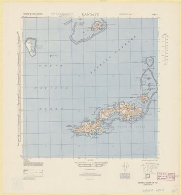 Colony of Fiji 1:250,000: Kandavu (7)