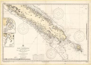 New Caledonia, southeastern part, Port Nepui (Mueo) to Isle of Pines, South Pacific Ocean / Hydrographic Office, U.S. Navy