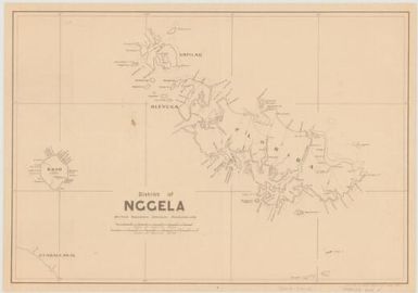 District of Nggela, British Solomon Islands Protectorate / compiled by Lands Department