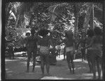 Group of men in ritual activity