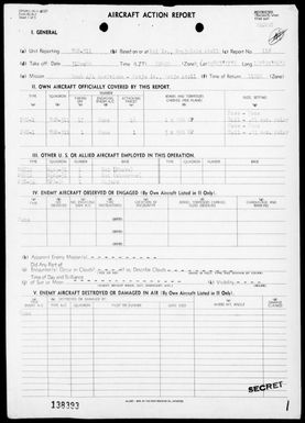 VMF-311 - ACA Reps Nos 118-120 – Air opers against the Marshall Islands, 12/31/44 – 1/13/45