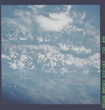 STS103-733-045 - STS-103 - Earth observations taken during the STS-103 mission