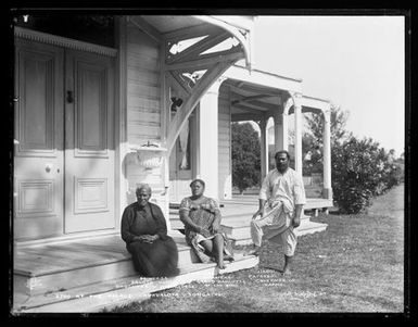 At The Palace, Nukualofa, Tongatabu [Nuku'alofa, Tongatapu]