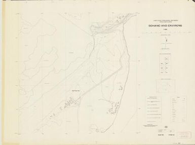 Sohano and environs large scale topographic map series Papua New Guinea (Sheet PV3501-III)