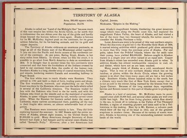 (Text Page) Territory of Alaska.