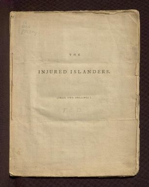 The injured islanders, or, The influence of art upon the happiness of nature.