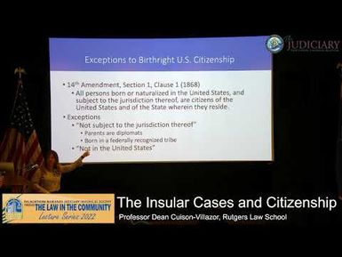 THE INSULAR CASES AND CITIZENSHIP