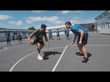 Damien Ekenasio using basketball to empower Wellington youth