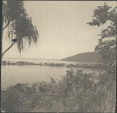 View from mainland across to Salamaua, New Guinea, 1933 / Sarah Chinnery