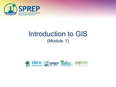 GIS Course : Module 1 – Introduction to GIS.