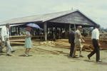 Official party at Pacific Islands Timbers Sawmill, Cocoalands, Papua, [Papua New Guinea, 1964?]